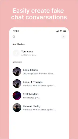 Play TinChat: Fake chat for prank  and enjoy TinChat: Fake chat for prank with UptoPlay