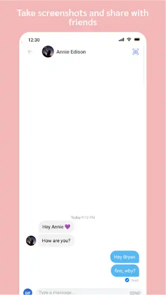 Play TinChat: Fake chat for prank as an online game TinChat: Fake chat for prank with UptoPlay
