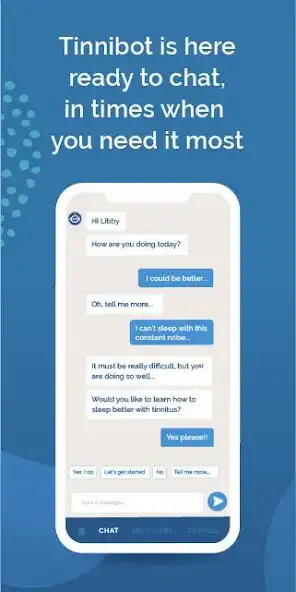 Play Tinnibot: tinnitus self-care as an online game Tinnibot: tinnitus self-care with UptoPlay