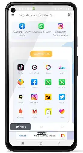 Play Tiny All video Downloader as an online game Tiny All video Downloader with UptoPlay