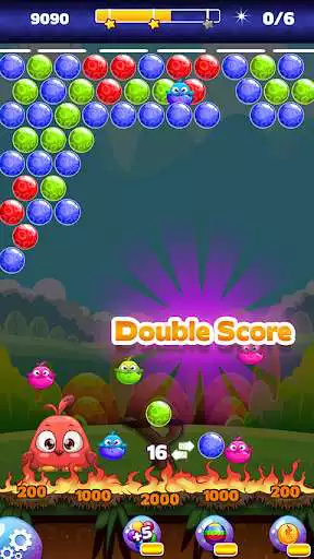 Play Tiny Bird Bubble Land Egg Hunt
