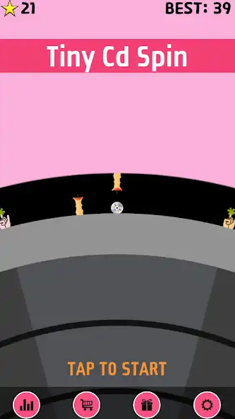 Play Tiny Cd Spin  and enjoy Tiny Cd Spin with UptoPlay