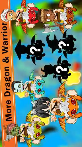 Play Tiny dragon fly & little warrior as an online game Tiny dragon fly & little warrior with UptoPlay
