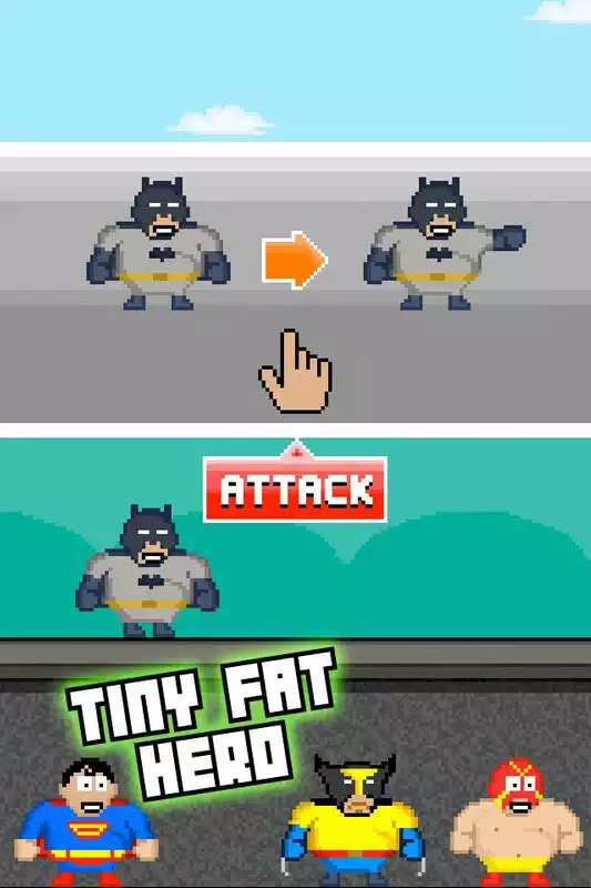 Play Tiny Fat Hero