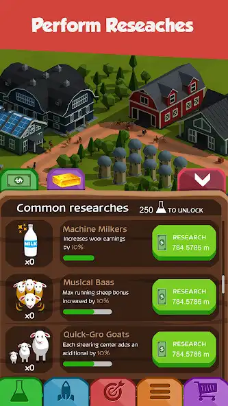 Play Tiny Goat Idle Clicker Game as an online game Tiny Goat Idle Clicker Game with UptoPlay