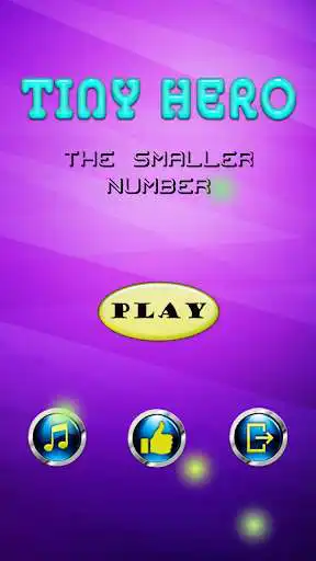 Play TINY HERO - THE SMALLER NUMBER  and enjoy TINY HERO - THE SMALLER NUMBER with UptoPlay
