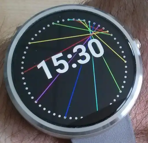 Play Tiny Laser Watch Face  and enjoy Tiny Laser Watch Face with UptoPlay