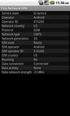 Play Tiny Network Info