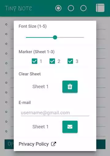 Play Tiny Note - simple memo pad as an online game Tiny Note - simple memo pad with UptoPlay