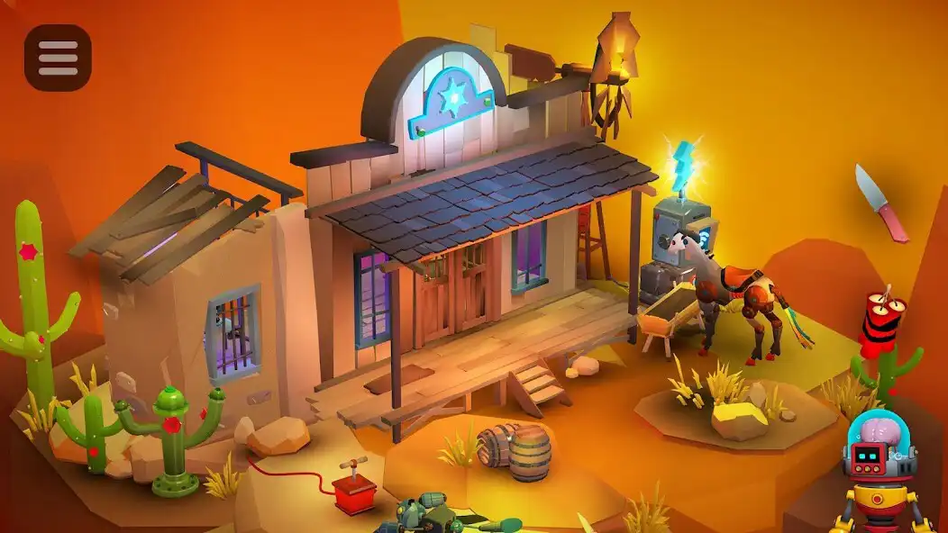Play Tiny Robots: Portal Escape  and enjoy Tiny Robots: Portal Escape with UptoPlay