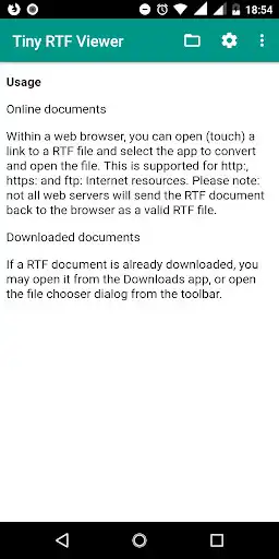 Play Tiny RTF Viewer  and enjoy Tiny RTF Viewer with UptoPlay