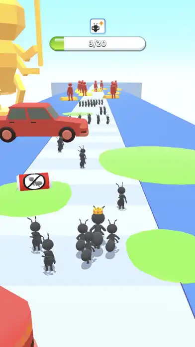 Play Tiny Run 3D  and enjoy Tiny Run 3D with UptoPlay