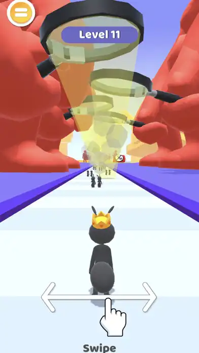 Play Tiny Run 3D as an online game Tiny Run 3D with UptoPlay