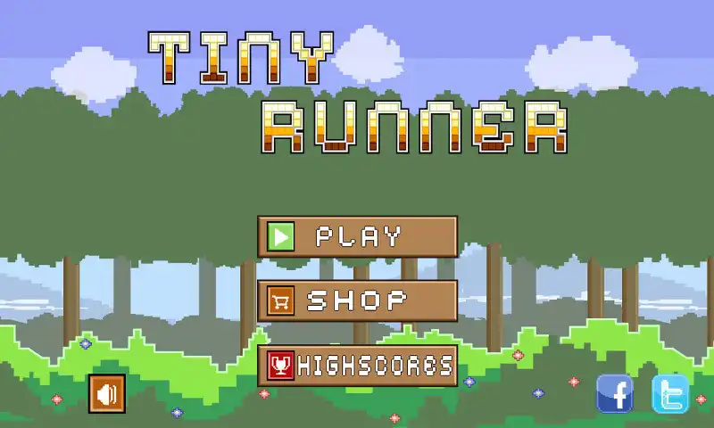 Play Tiny Runner -endless jump race  and enjoy Tiny Runner -endless jump race with UptoPlay