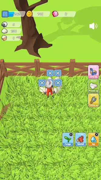 Play Tiny Sheep:Idle Wool Tycoon  and enjoy Tiny Sheep:Idle Wool Tycoon with UptoPlay