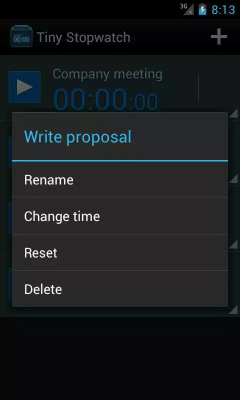 Play Tiny Stopwatch