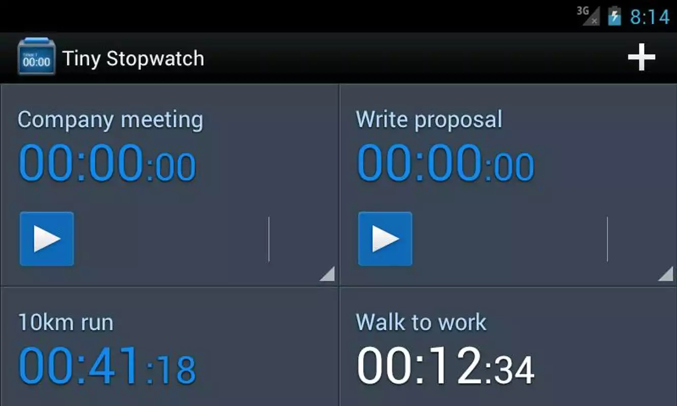 Play Tiny Stopwatch