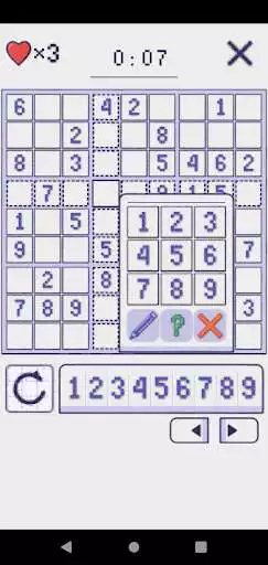 Play Tiny Sudoku as an online game Tiny Sudoku with UptoPlay