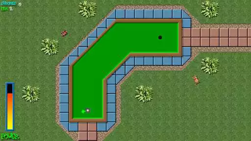 Play Tiny Town Golf as an online game Tiny Town Golf with UptoPlay