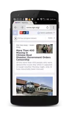 Play Tiny Web Browser