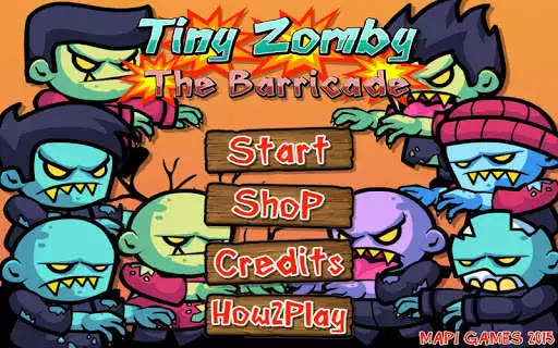 Play Tiny Zomby The Barricade  and enjoy Tiny Zomby The Barricade with UptoPlay