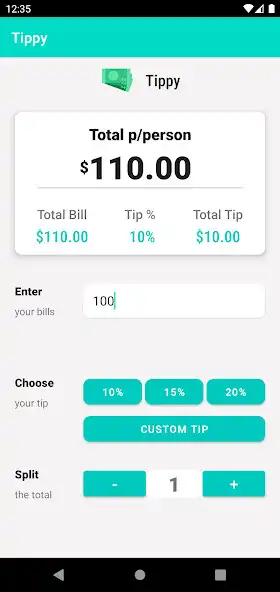 Play Tip and split Calculator  and enjoy Tip and split Calculator with UptoPlay