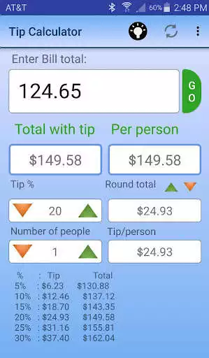 Play Tip Calc App  and enjoy Tip Calc App with UptoPlay