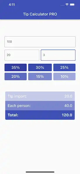 Play Tip Calculator Premium as an online game Tip Calculator Premium with UptoPlay