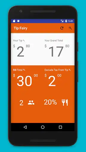 Play Tip Fairy Easy Tip calculator as an online game Tip Fairy Easy Tip calculator with UptoPlay