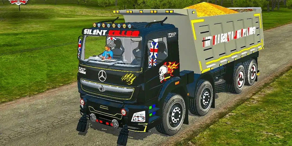 Play Tipper Lorry Truck Mod Bussid as an online game Tipper Lorry Truck Mod Bussid with UptoPlay