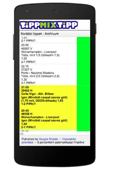Play TippMix TippApp as an online game TippMix TippApp with UptoPlay