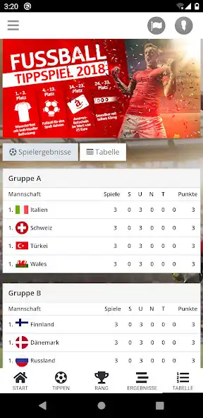 Play Tippspiel App  and enjoy Tippspiel App with UptoPlay