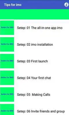 Play Tips For IMO free video calls Play Tips For IMO free video calls