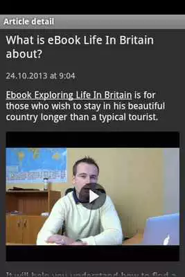 Play Tips: living and working in UK