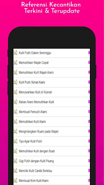 Play Tips Memutihkan Kulit Cantik as an online game Tips Memutihkan Kulit Cantik with UptoPlay