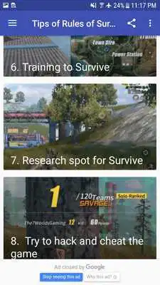 Play Tips of Rules of Survival 18 Play Tips of Rules of Survival 18