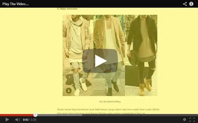 Play Tips Pakaian Pria Keren 2017