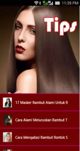 Play Tips Perawatan Rambut Sehat  and enjoy Tips Perawatan Rambut Sehat with UptoPlay
