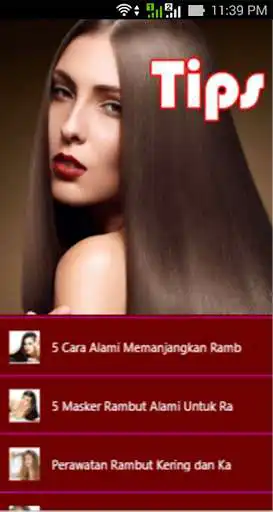 Play Tips Perawatan Rambut Sehat as an online game Tips Perawatan Rambut Sehat with UptoPlay