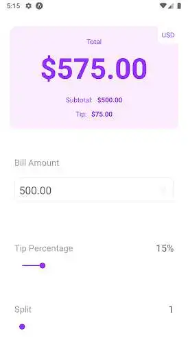 Play Tip Split - Tip Calculator as an online game Tip Split - Tip Calculator with UptoPlay
