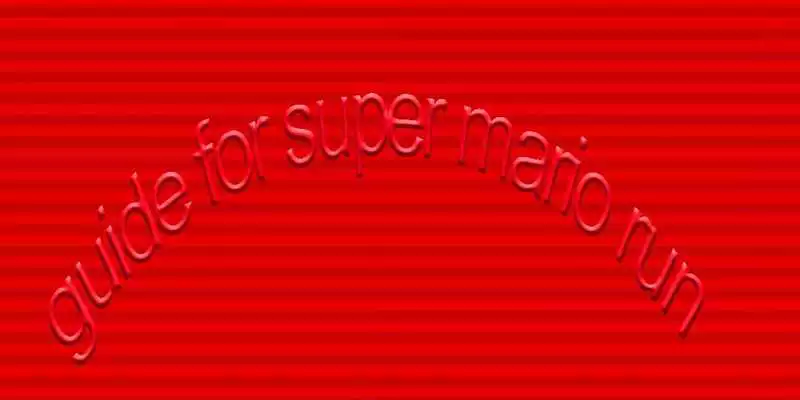 Play Tips Super Mario Run