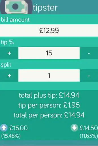 Play Tipster! - Tip Calculator  and enjoy Tipster! - Tip Calculator with UptoPlay