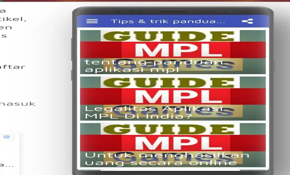 Play Tips trick guide mpl and enjoy Tips trick guide mpl with UptoPlay Play Tips trick guide mpl and enjoy Tips trick guide mpl with UptoPlay