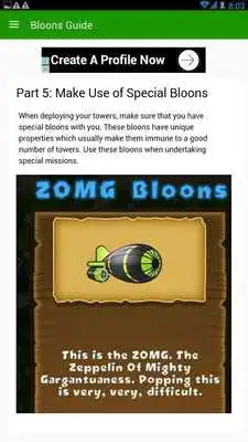 Play Tips win battle Bloons TD 5