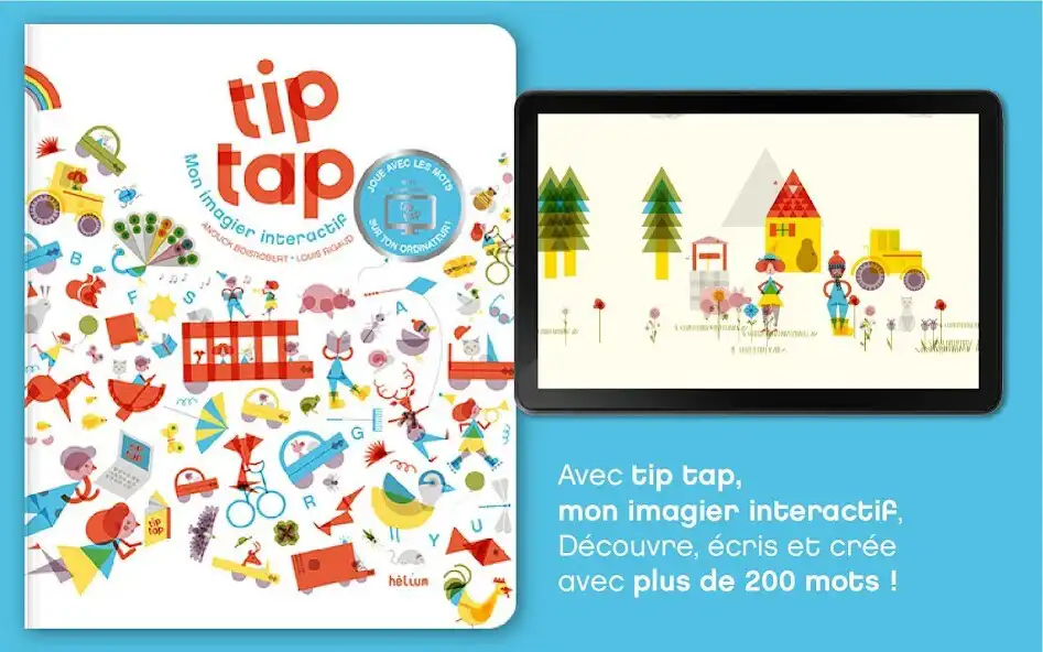 Play tip tap, mon imagier interactif as an online game tip tap, mon imagier interactif with UptoPlay