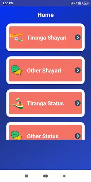 Play Tiranga Shayari Status Hindi as an online game Tiranga Shayari Status Hindi with UptoPlay