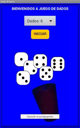 Play APK Tirar dados a eleccion de 1-10  and enjoy Tirar dados a eleccion de 1-10 with UptoPlay appinventor.ai_bereleo.Dados