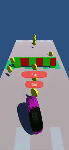 Play Tire Run3D as an online game Tire Run3D with UptoPlay