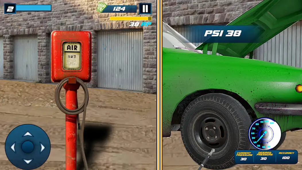 Play Tire Shop Car Mechanic Game 3d  and enjoy Tire Shop Car Mechanic Game 3d with UptoPlay