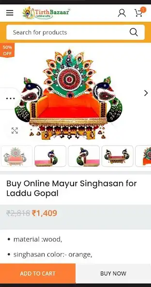 Play Tirth Bazaar - Shopping App  and enjoy Tirth Bazaar - Shopping App with UptoPlay